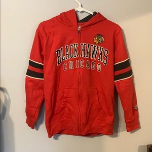 Chicago Blackhawk youth large hoodie